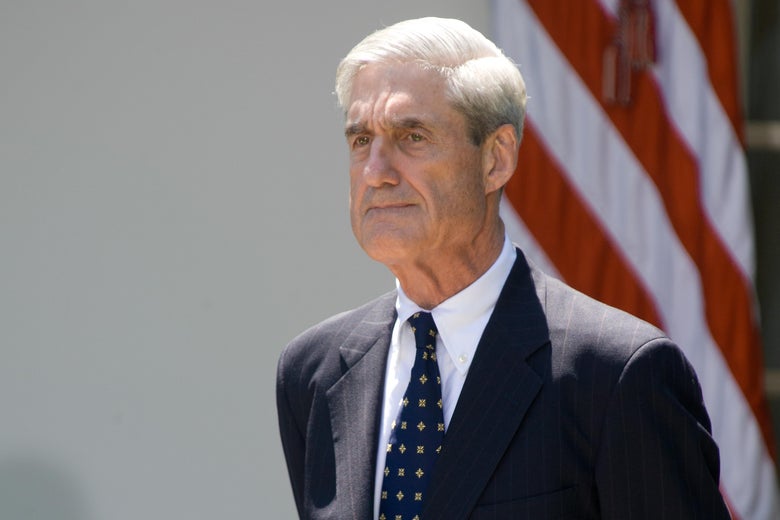 Robert Mueller at the White House in 2013.